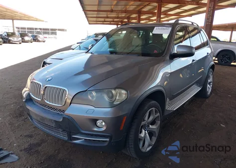 2008 BMW X5 4.8I z USA, uszkodzony, nr VIN 5UXFE83588L167524